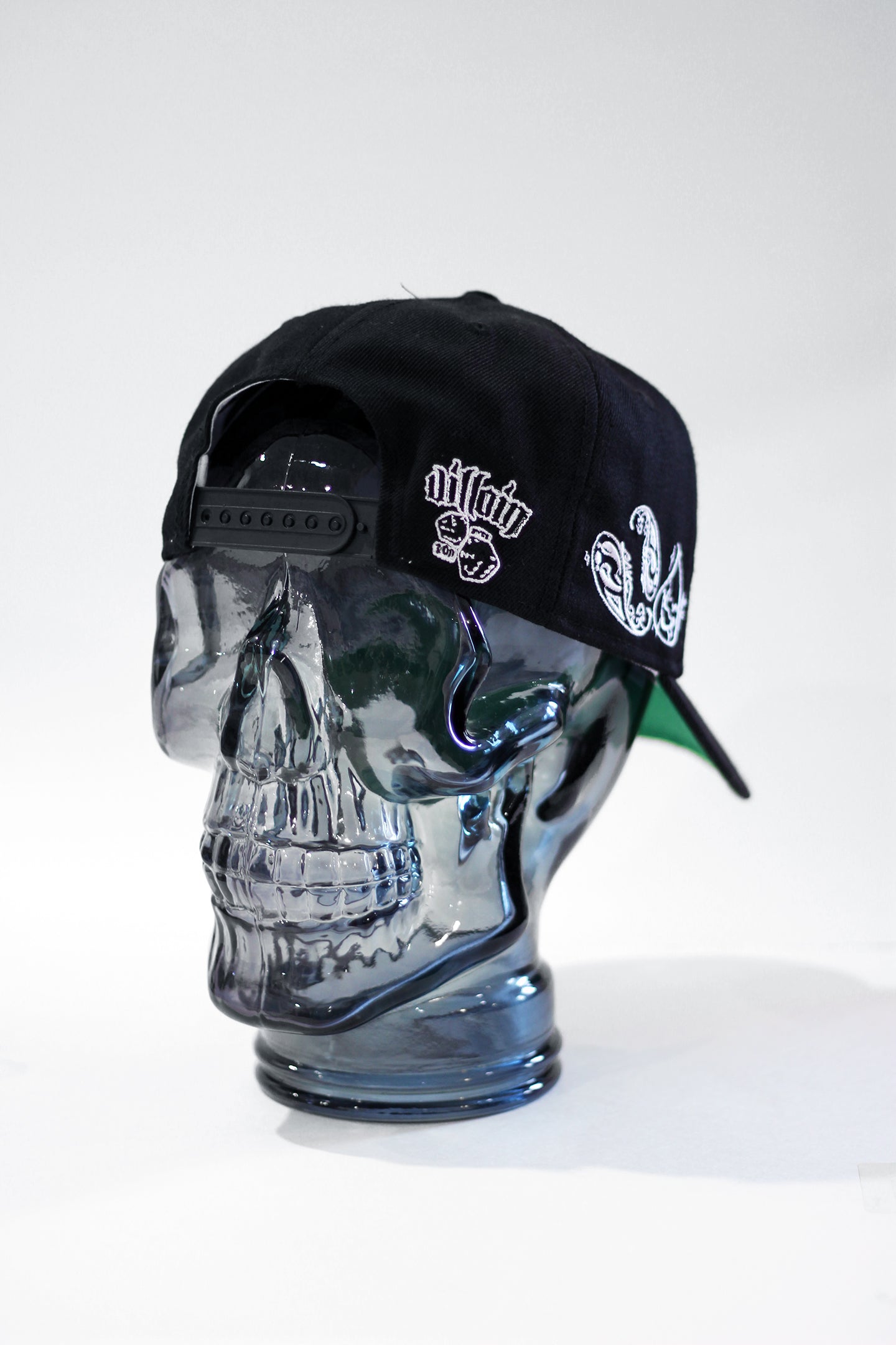 "LOS" Hat (Black Paisley)