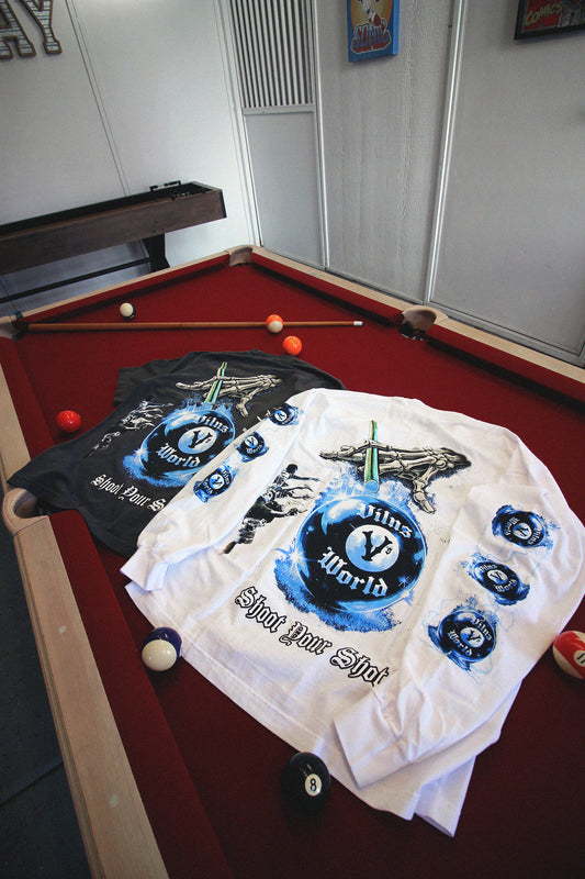 Shooters Long Sleeve (White)