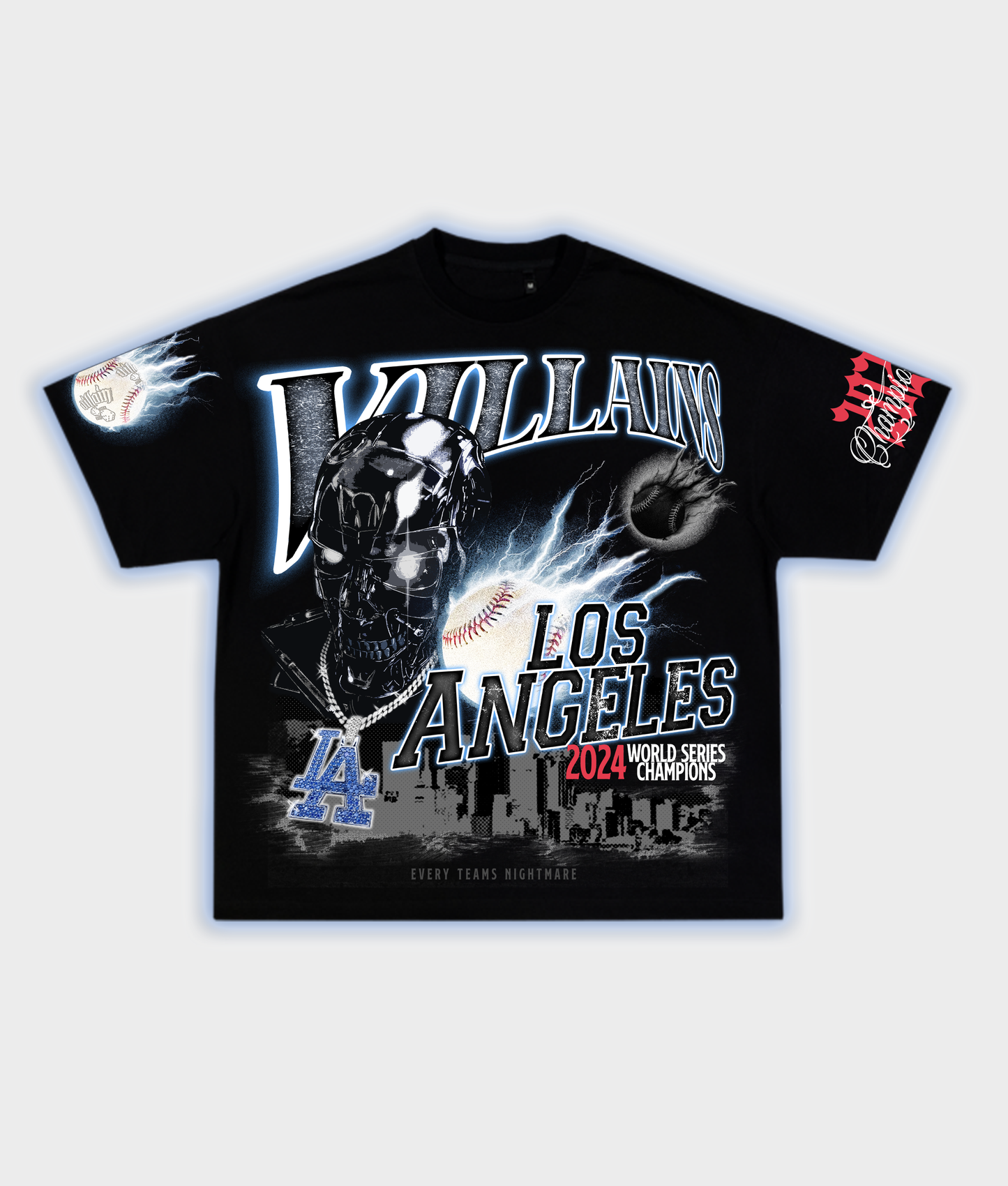 "LOS VILLAINS 2.0" TEE