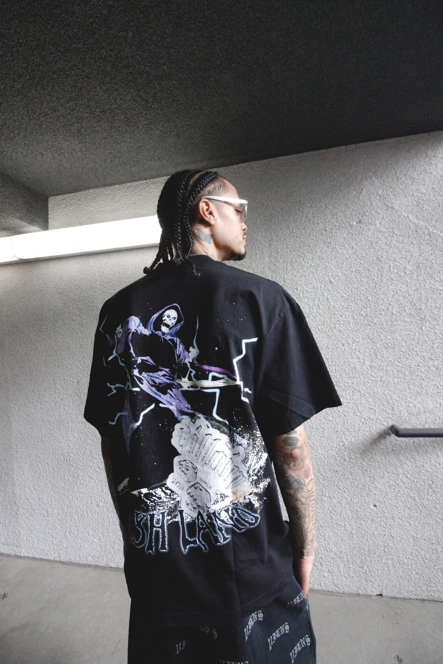 CRASH LAND LONG SLEEVE (NAVY)