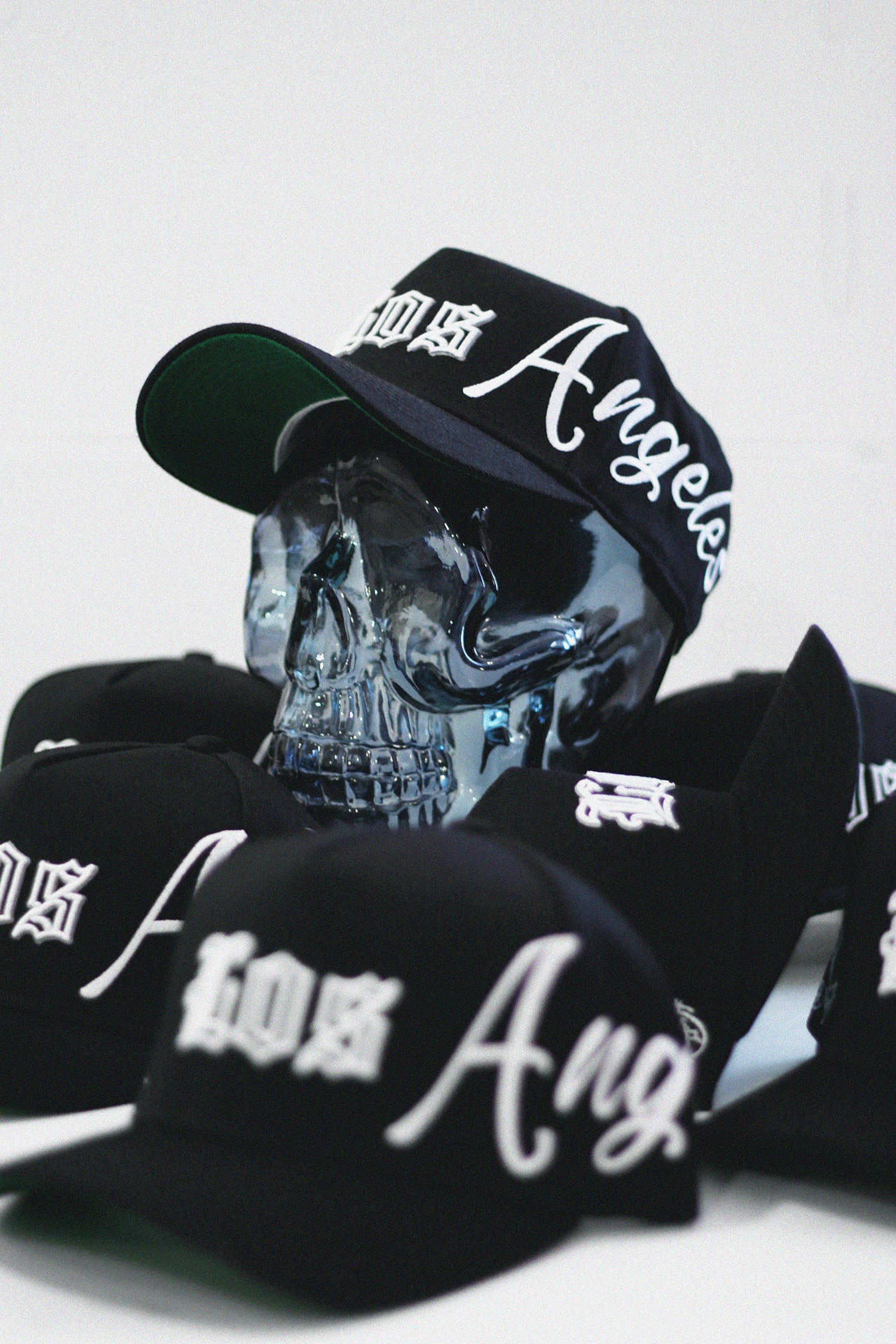 "LOS" Hat (Black Paisley)