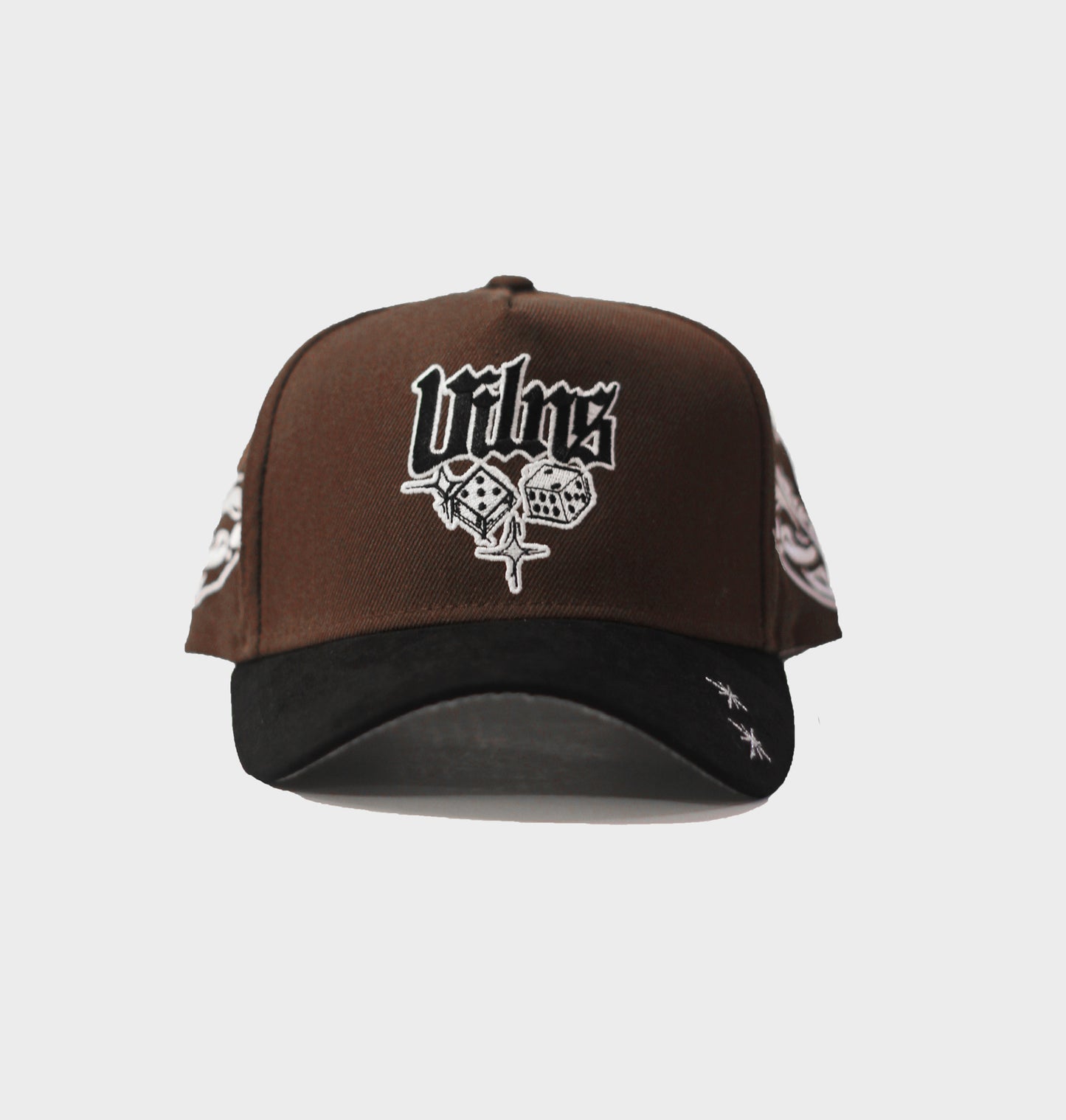 PAISLEY DICE HAT / BROWN