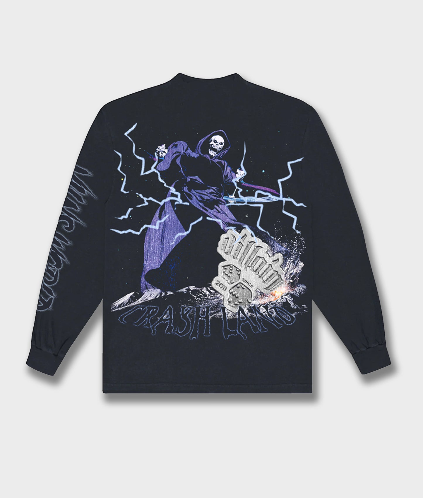CRASH LAND LONG SLEEVE (NAVY)
