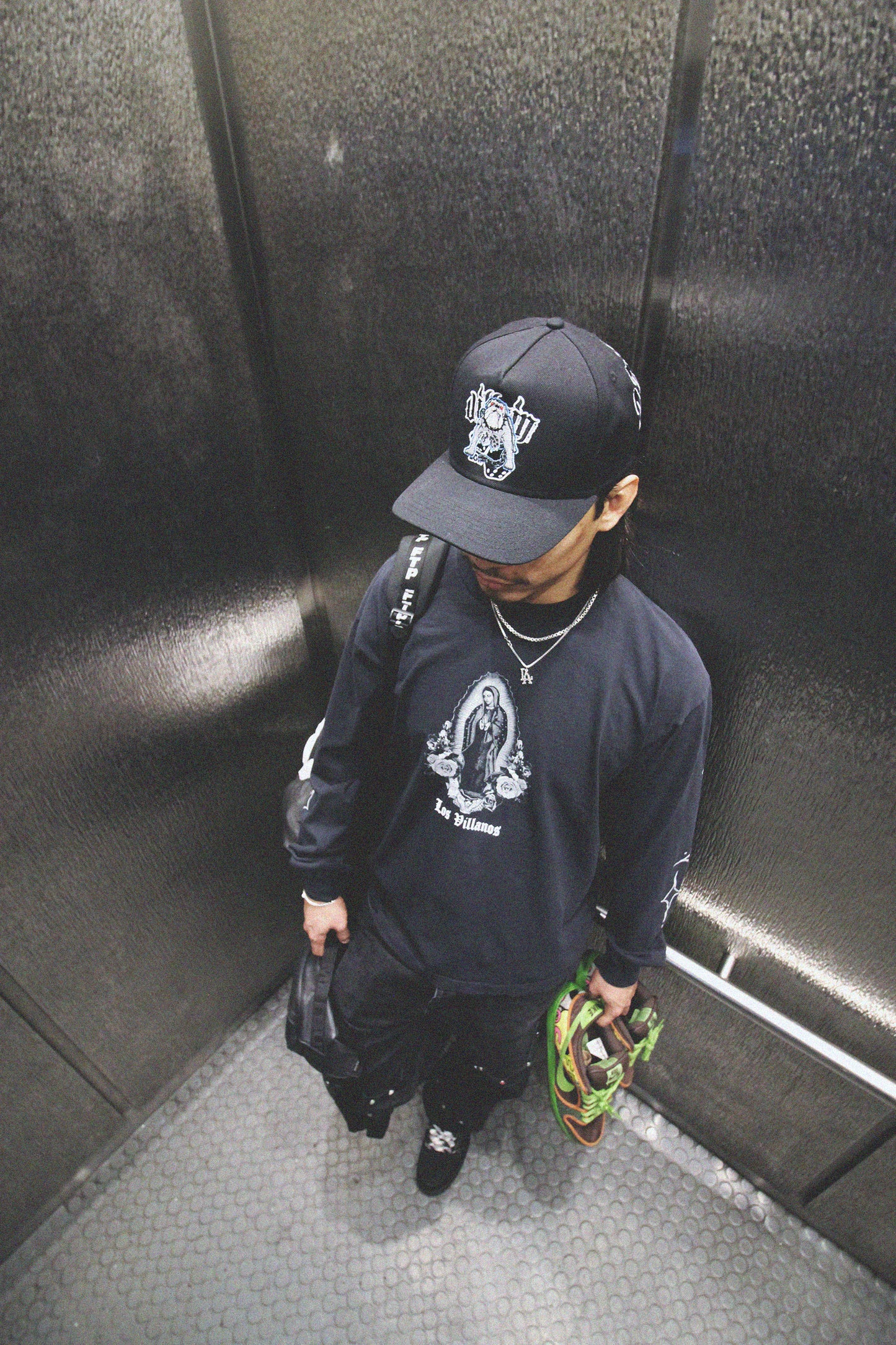 ST. MARY LONG SLEEVE (BLACK)