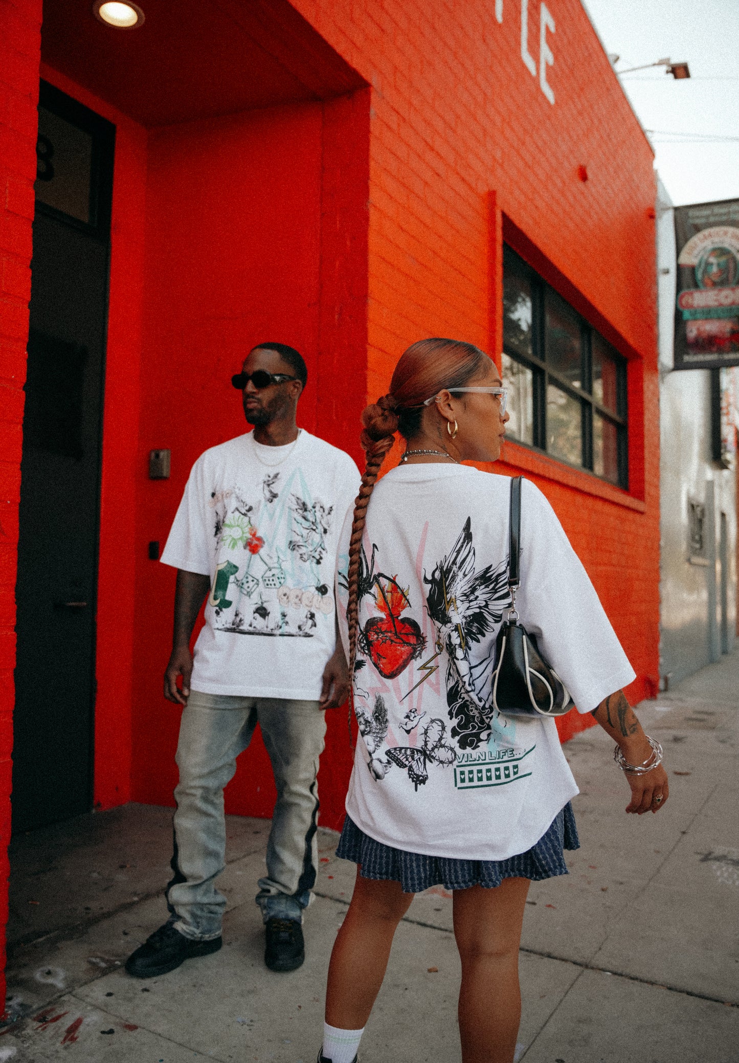 ANGELIC ART TEES (WHITE)