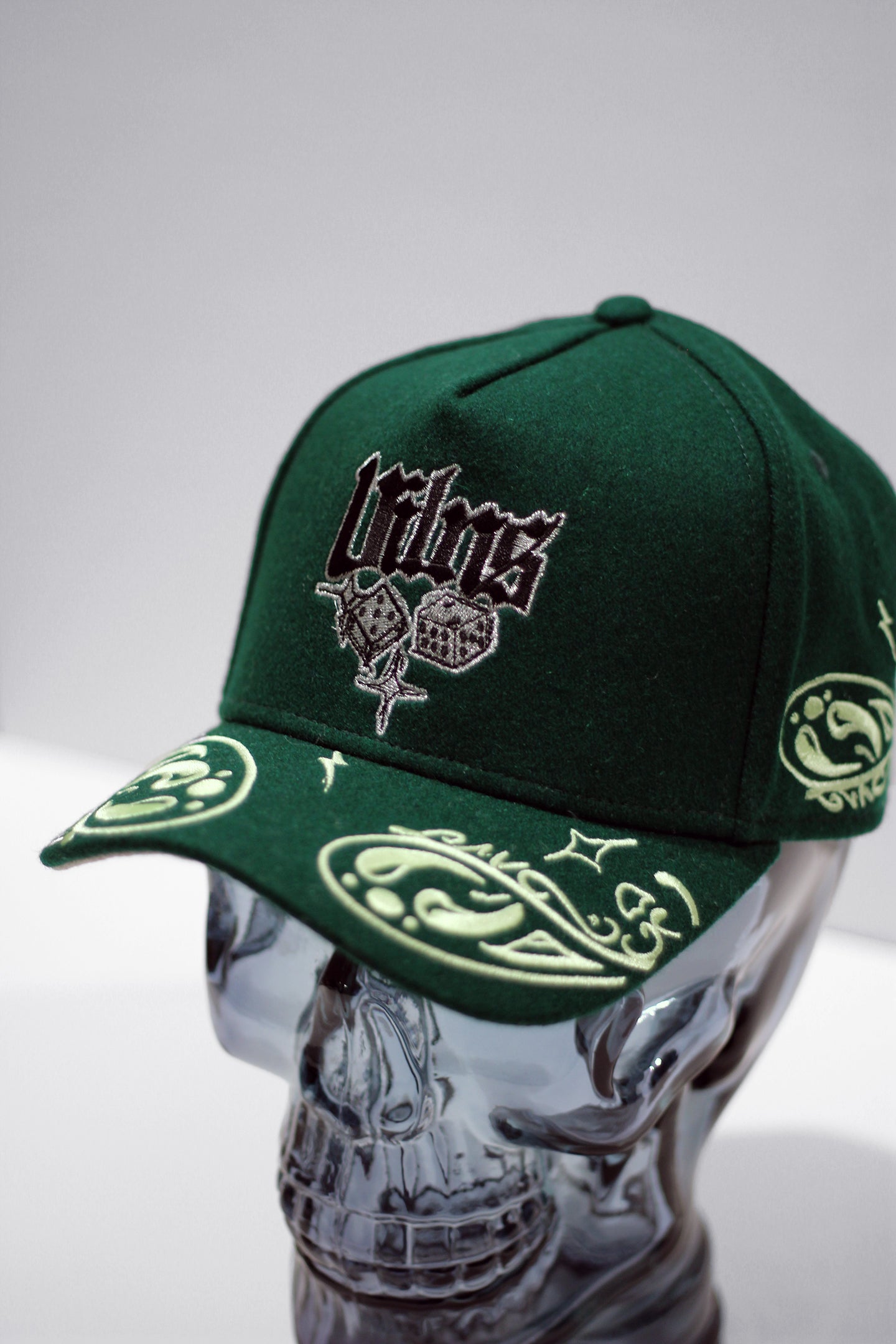 PAISLEY DREAM$ HAT / GREEN