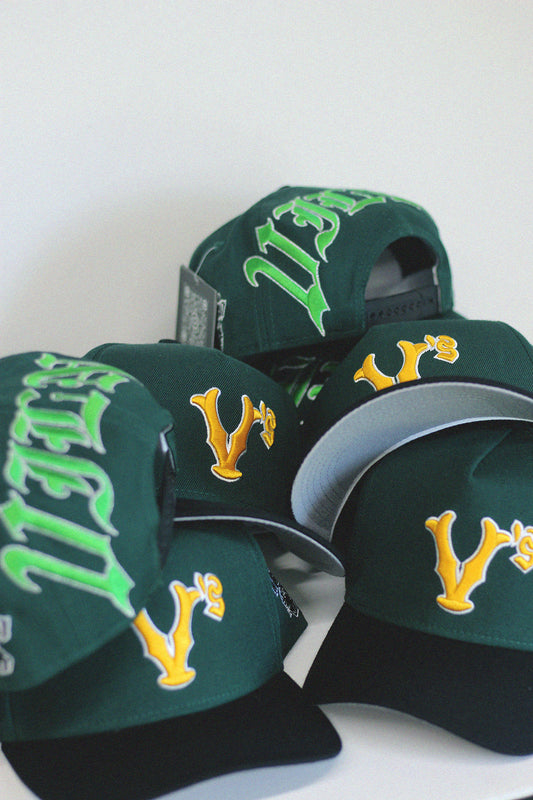 "V'$" A-FRAME (Olive/Black)