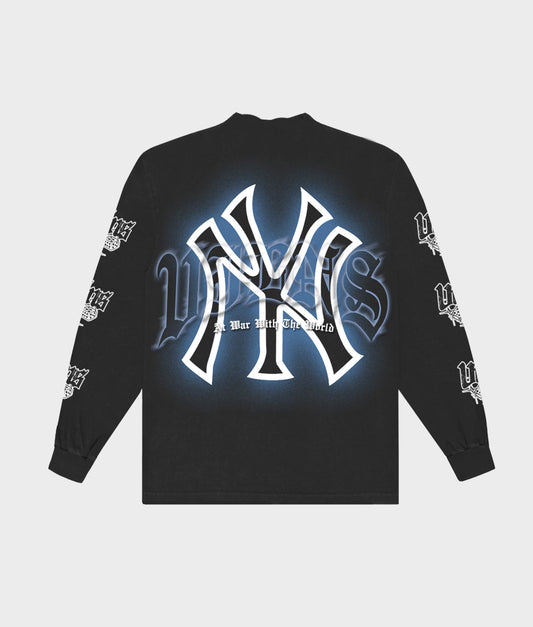 NY Freeze Long Sleeve (Off-Black)