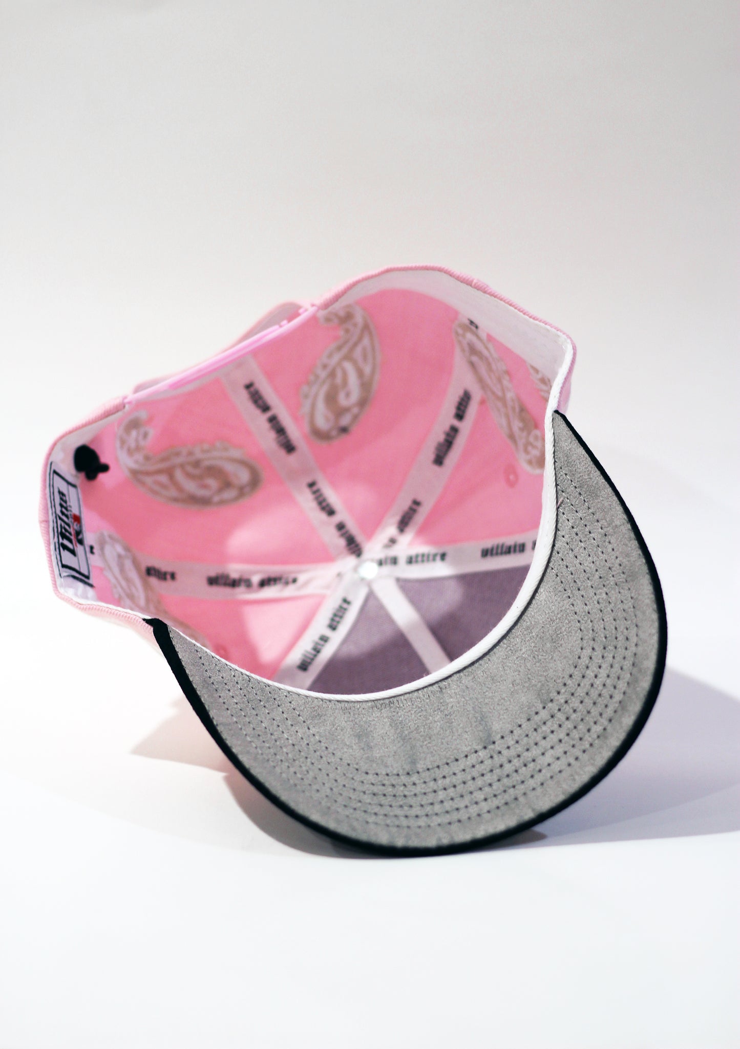 PAISLEY DICE HAT / PINK