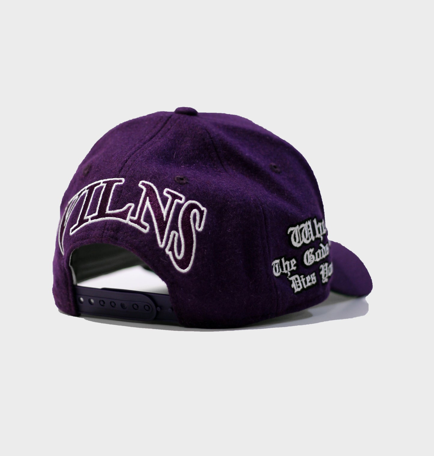 "V" Lightning Hat (Purple)