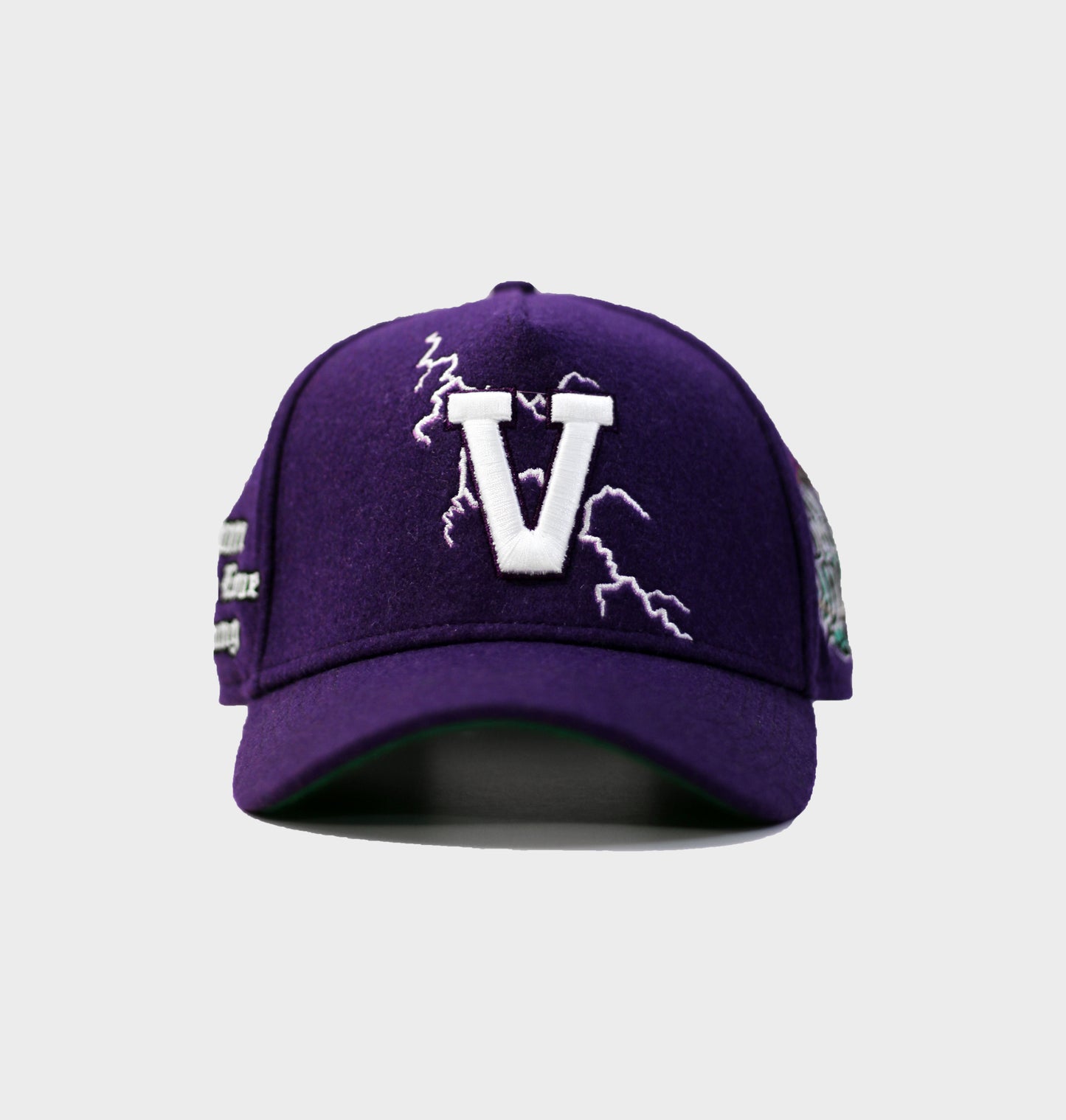 "V" Lightning Hat (Purple)