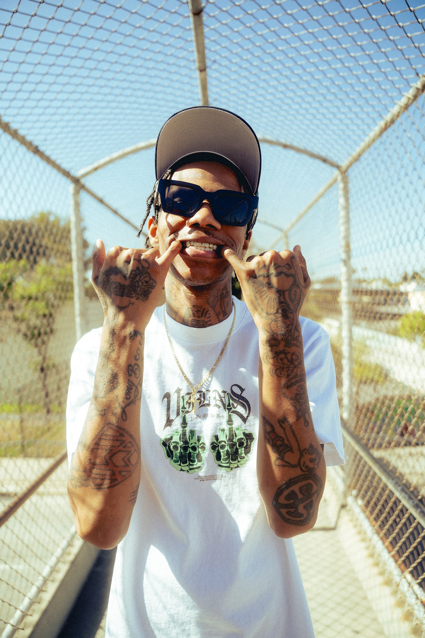 FVCK EM' TEE (Green Tone)