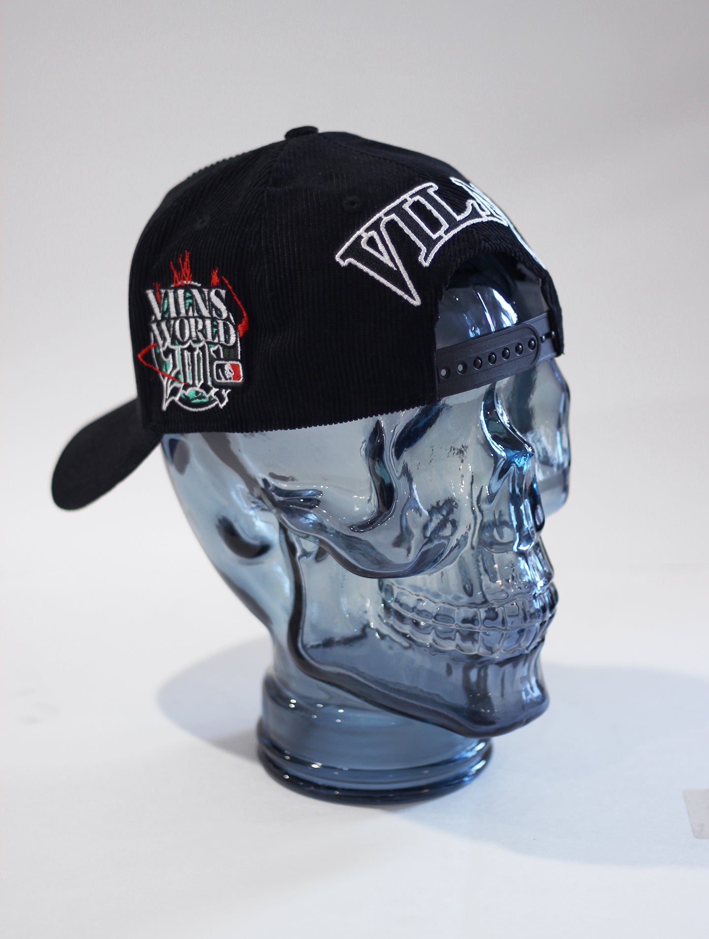 VILN "V" Lightning Hat (Black/Purple)