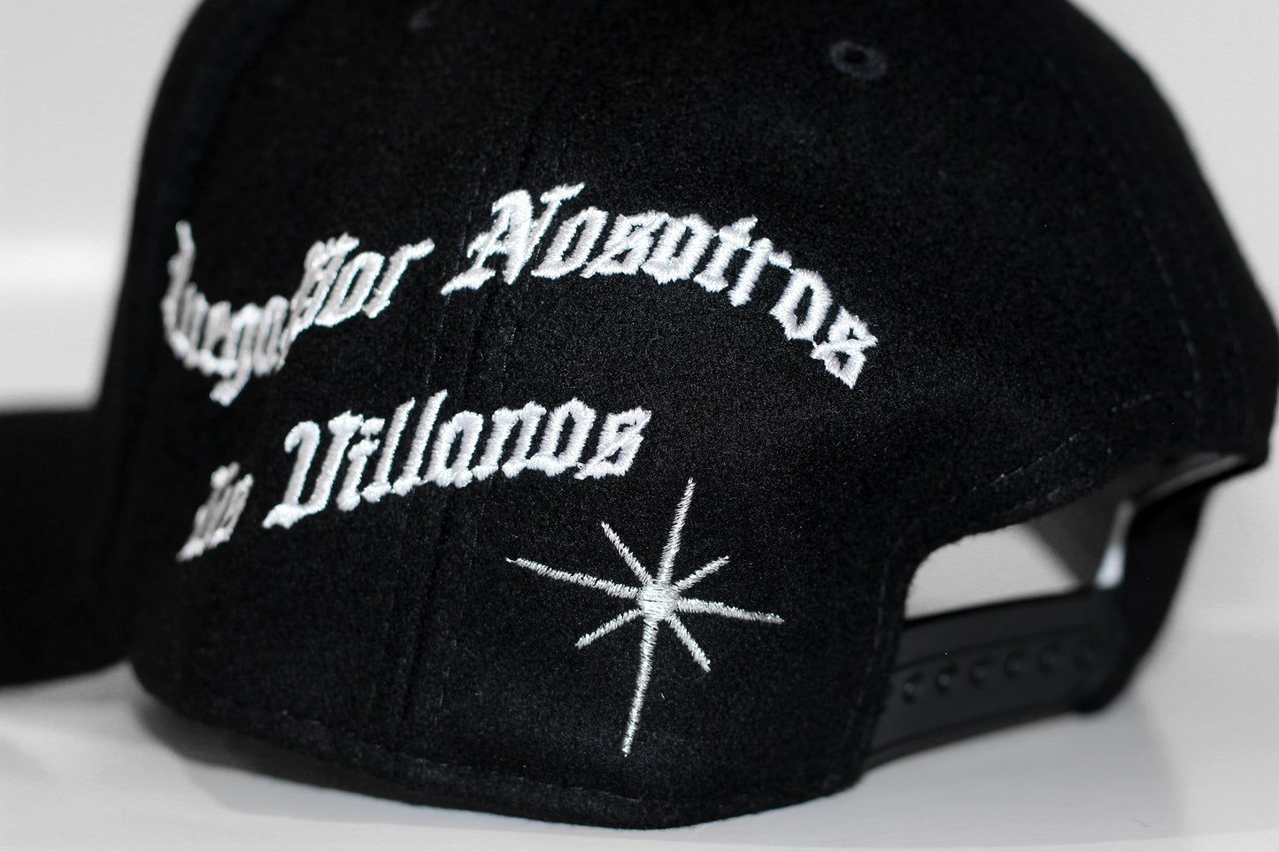 "VIRGIN MARY" WOOL HAT (BLK)