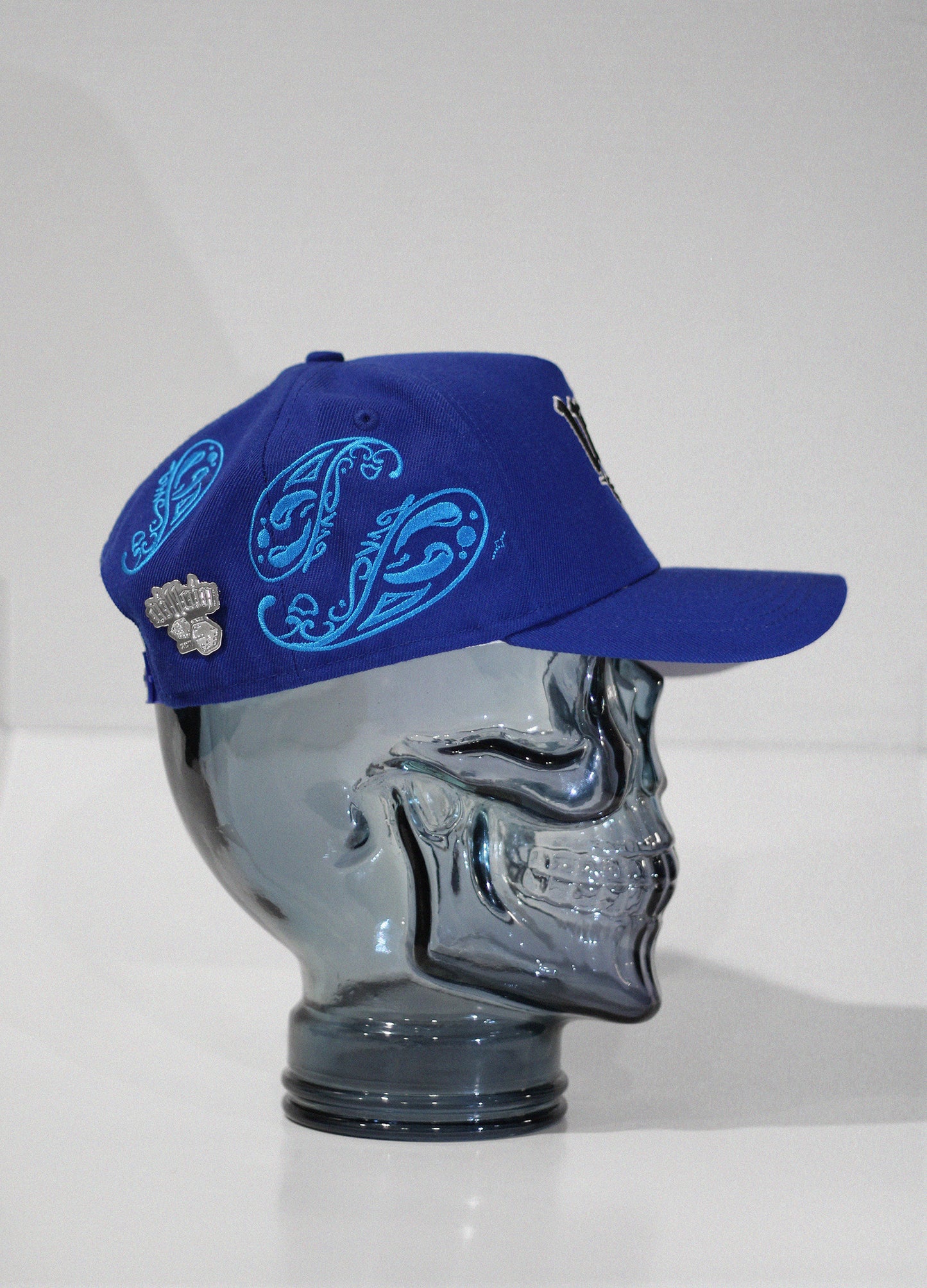 PAISLEY DICE HAT (BLUE PAISLEY)