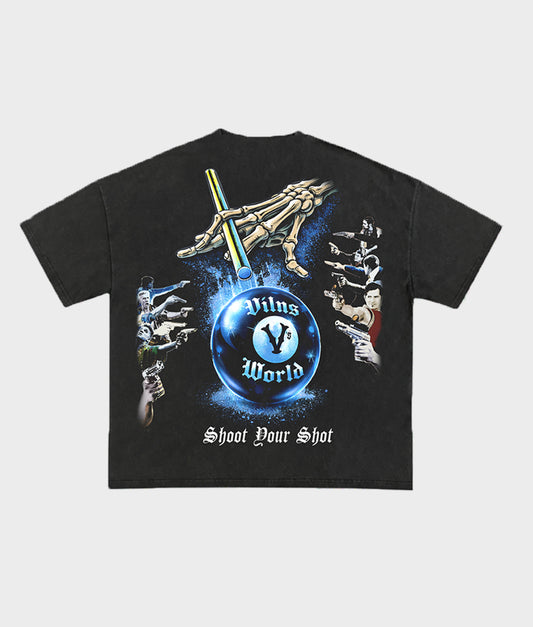 Shooters Tee Vintage Black