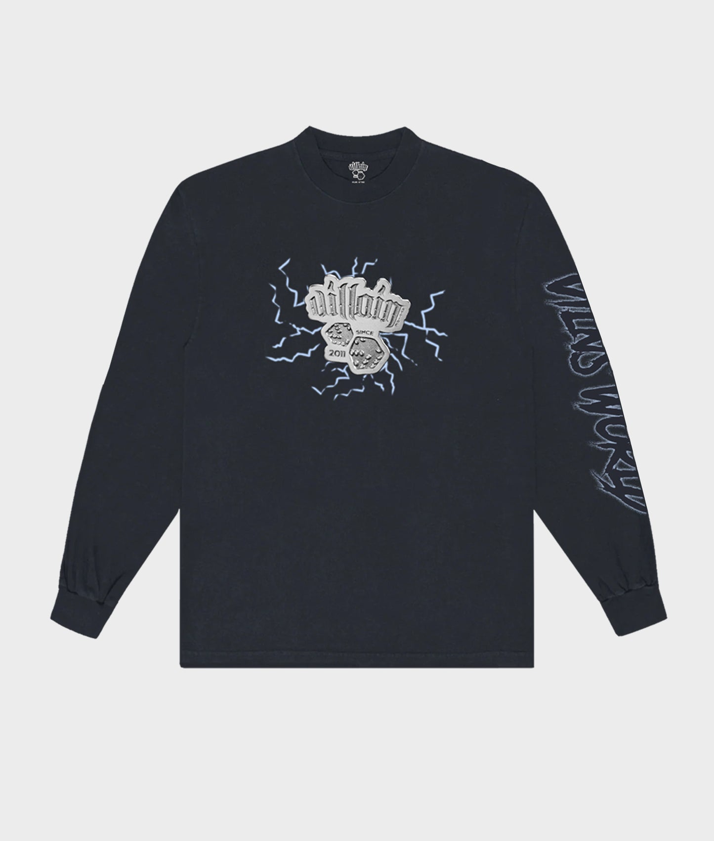 "CRASH LAND" LONG SLEEVE (NAVY)