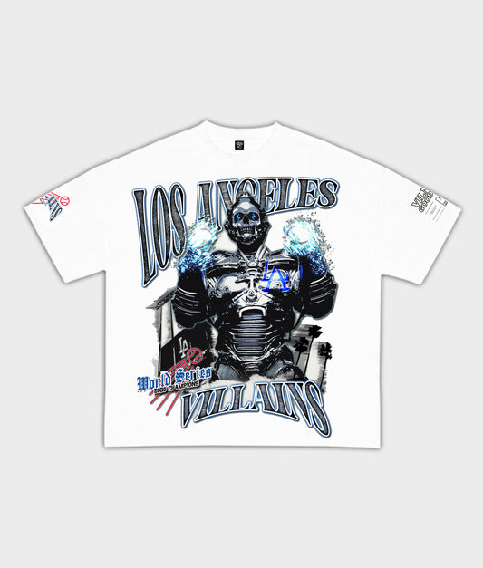 "LOS VILLAINS" TEE (WHITE)