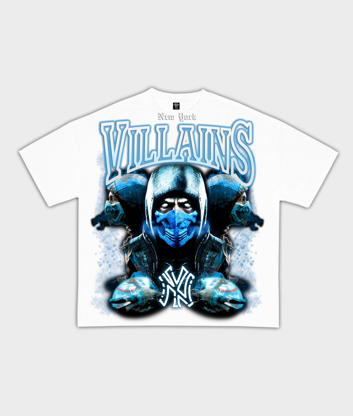 "YORK VILLAINS" TEE (WHITE)