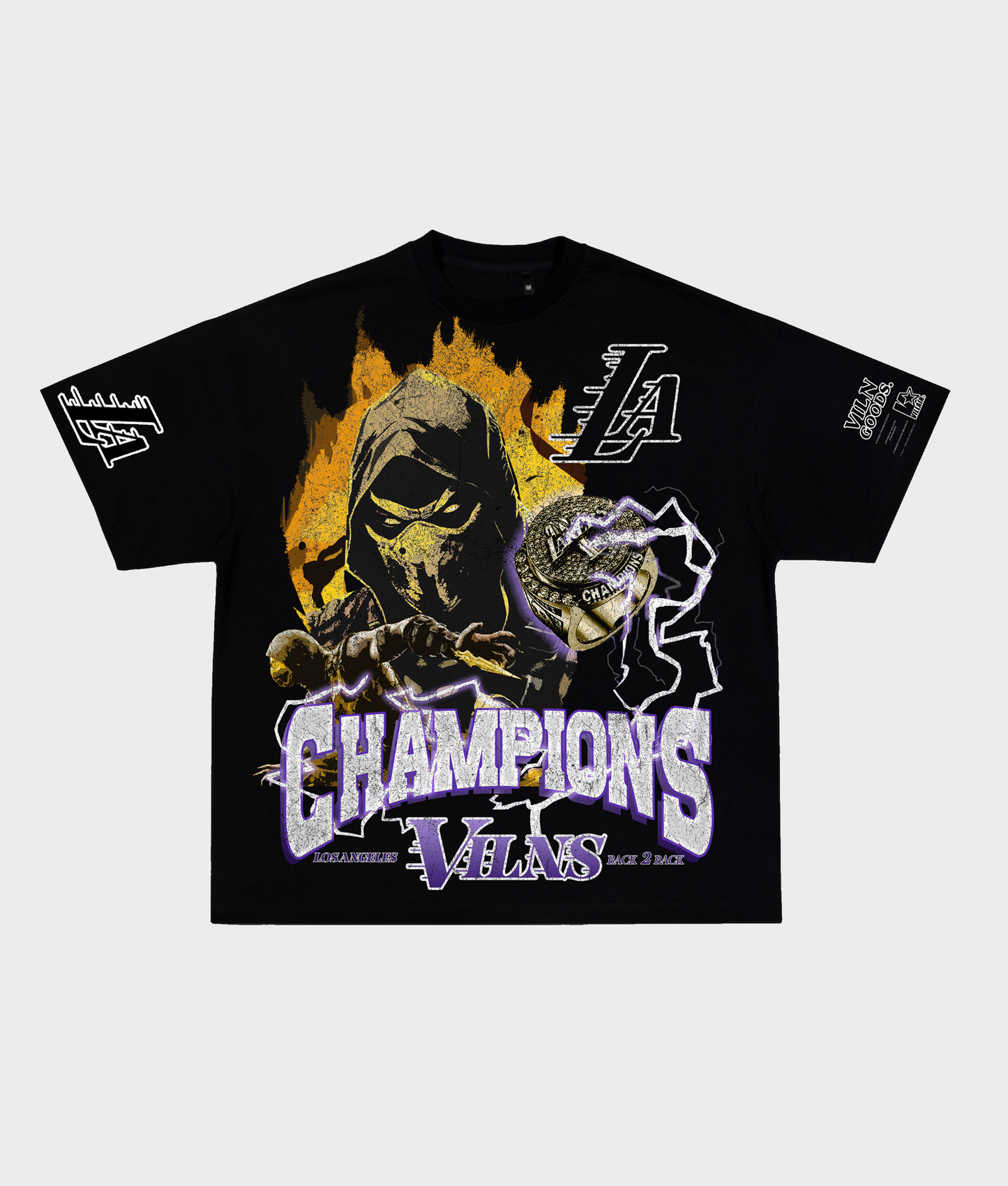 "LA SCORPION 2.0" TEE (BLACK)