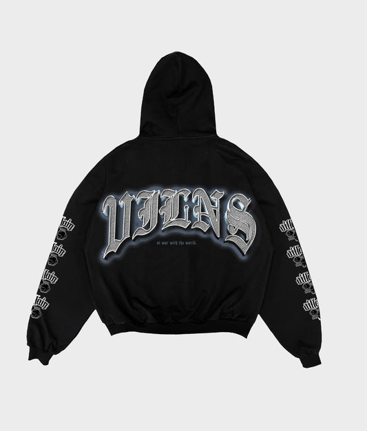 VILNS CHROME ZIP UP HOODIE