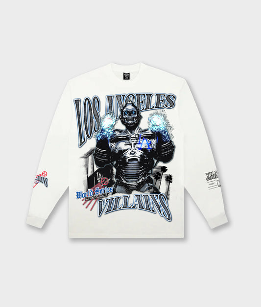 "LOS VILLAINS" LONG SLEEVE TEE