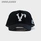 "V'$" Studded A-Frame (Black)