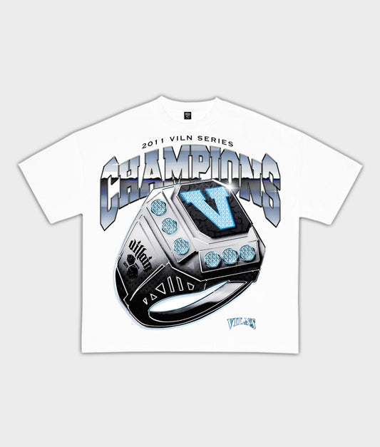 "CHAMPIONS RING" TEE (WHITE)