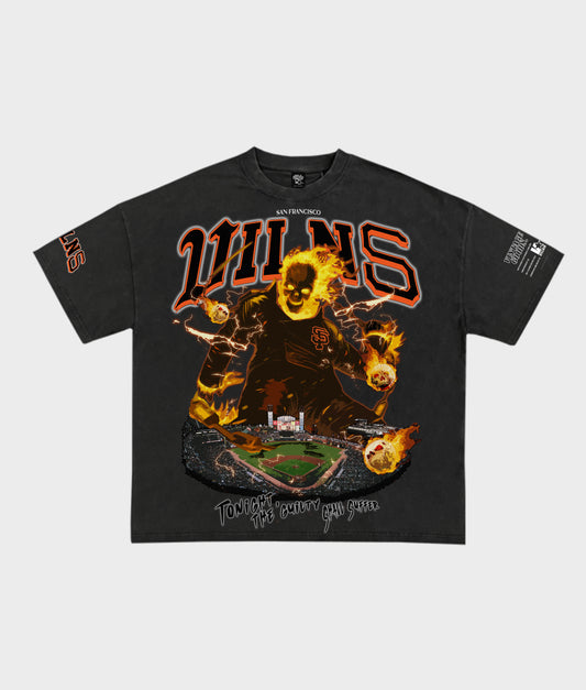 "SF. VILNS" Tee (VNTG BLK)