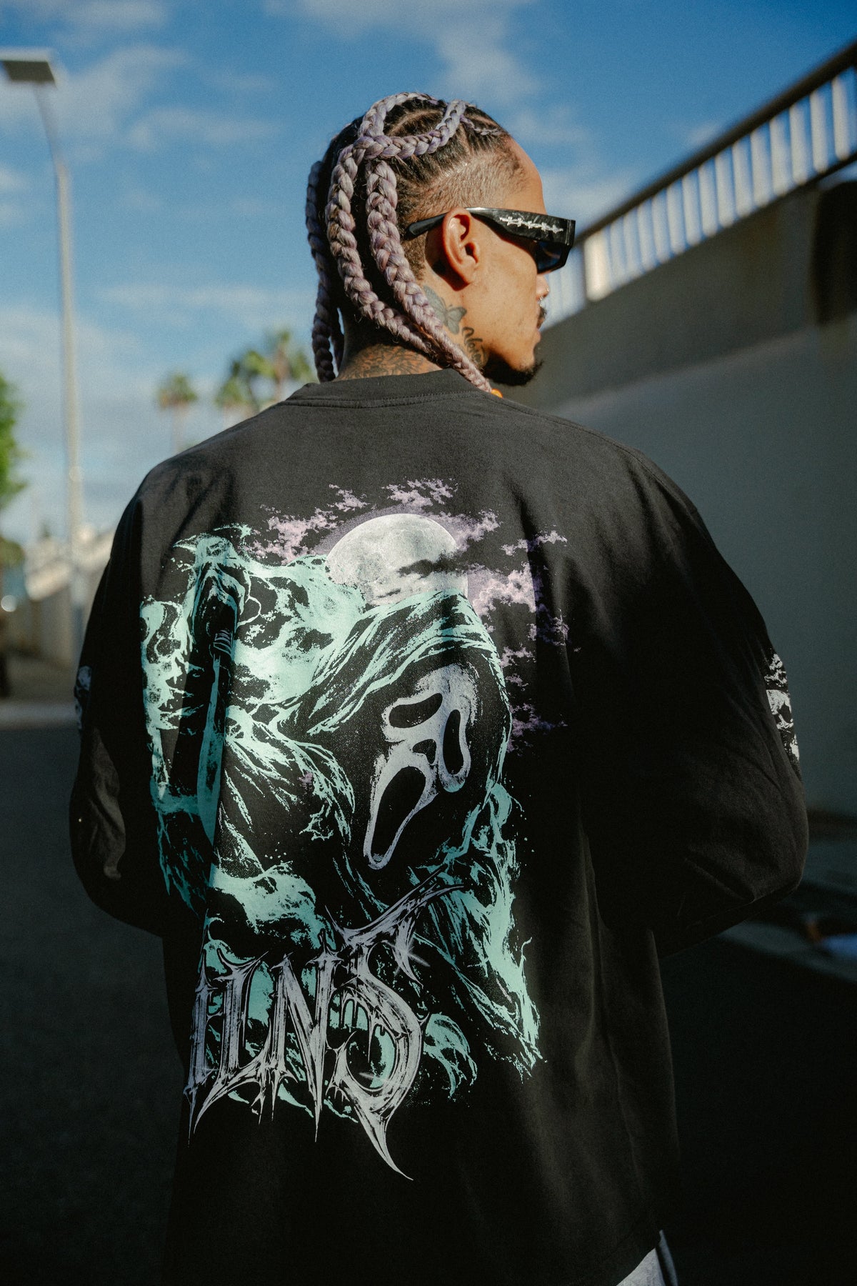Ghost Kills Long Sleeve - Black