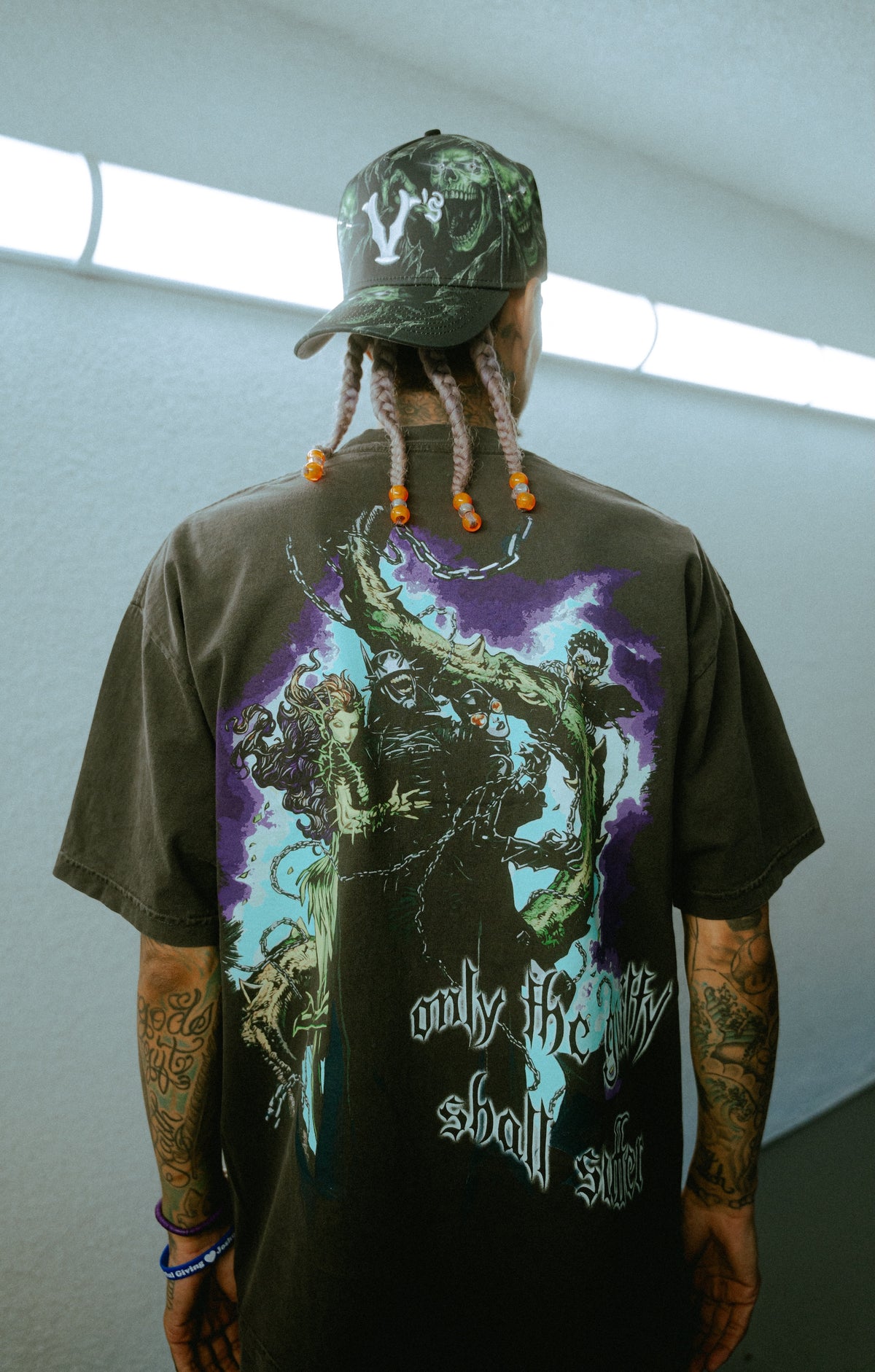 Laugh Evil Tee Vintage Black