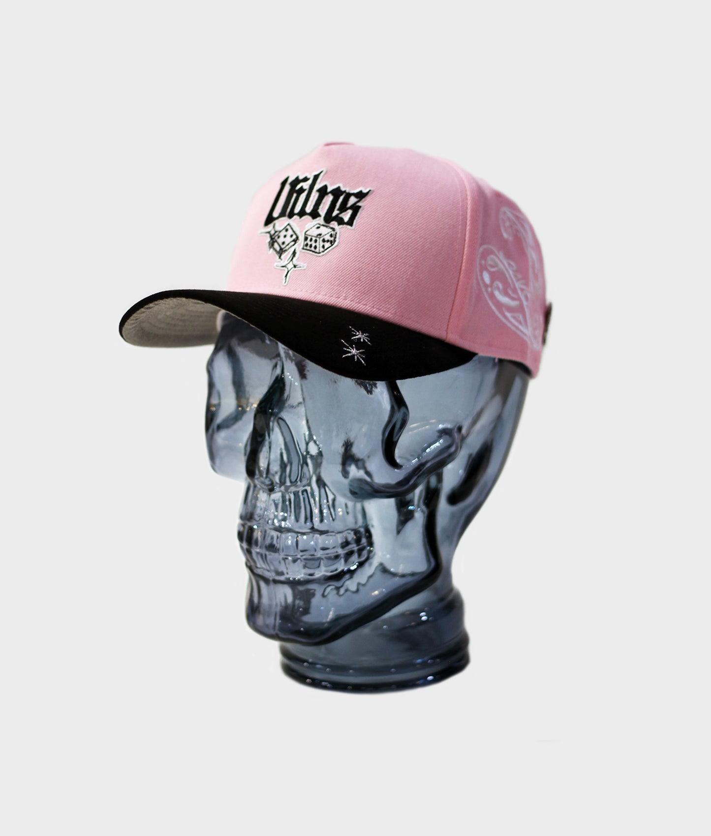 PAISLEY DICE HAT / PINK