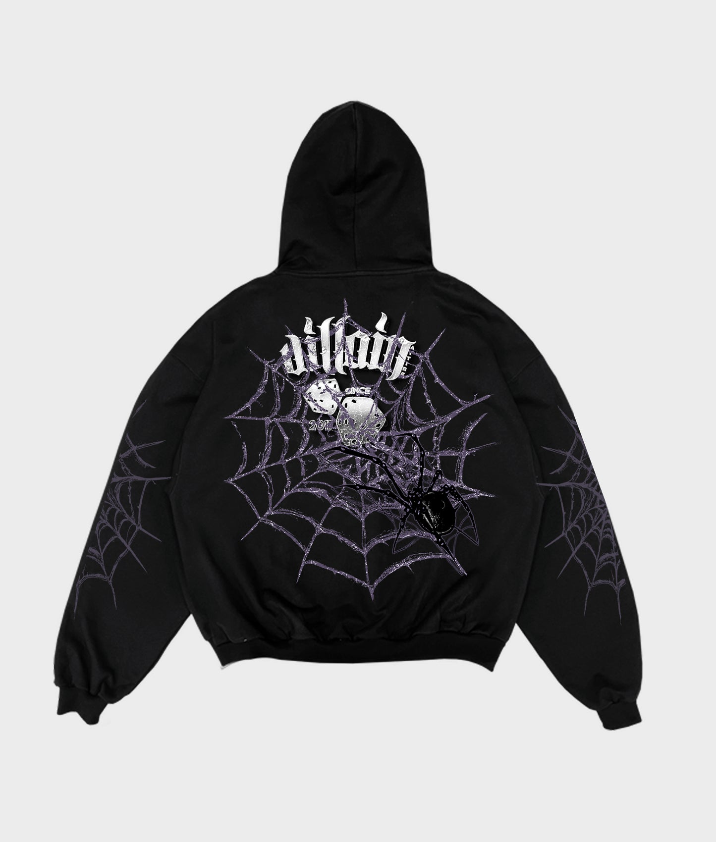 "VILNS WEB" ZIP-UP HOODIE