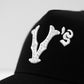 "V'$" Studded A-Frame (Black)