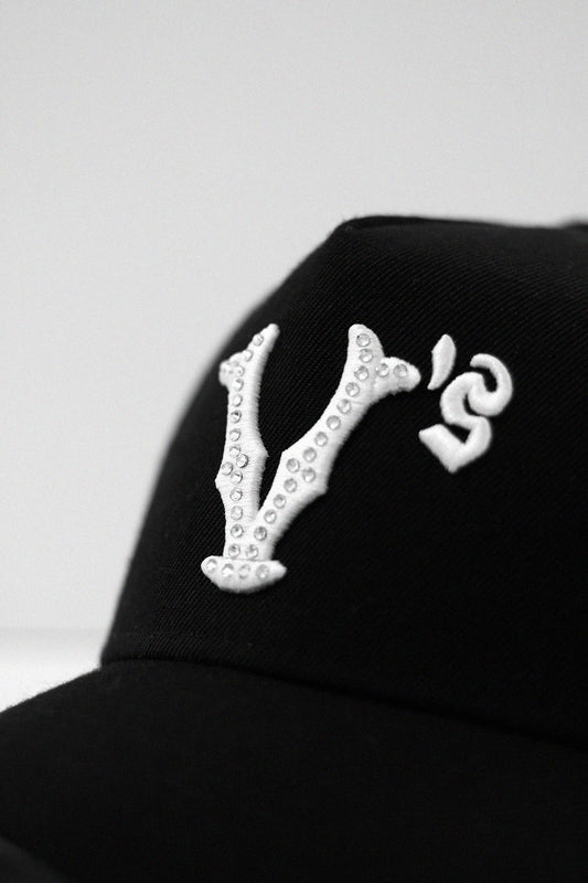 "V'$" Studded A-Frame (Black)