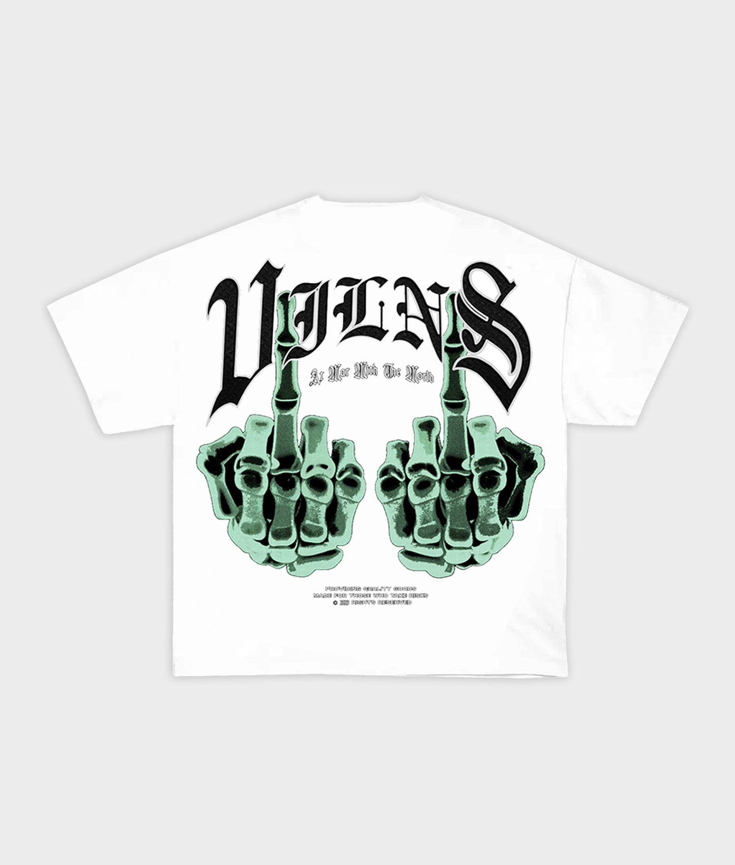 FVCK EM' TEE (Green Tone)