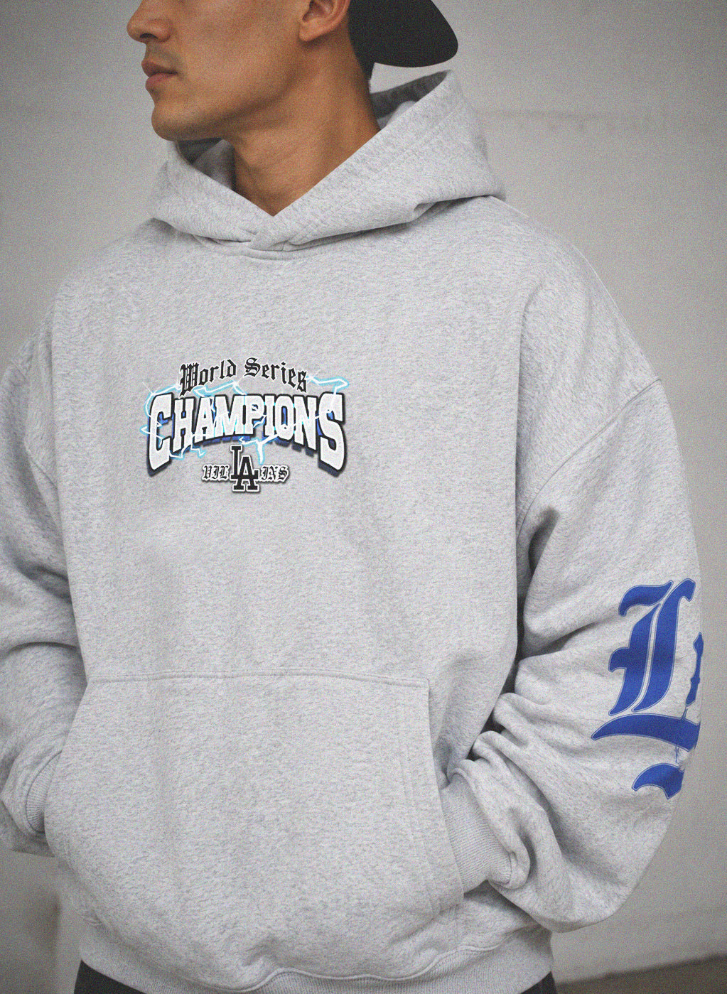 LA RINGS HOODIE (Grey)