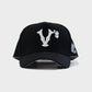 "V'$" Studded A-Frame (Black)