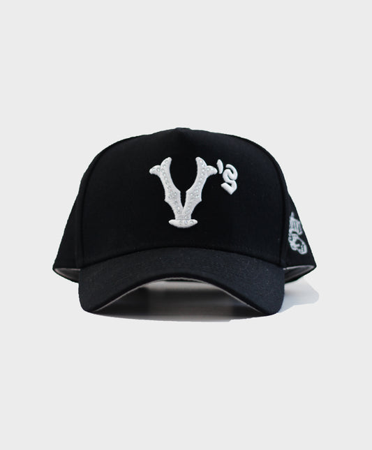 "V'$" Studded A-Frame (Black)