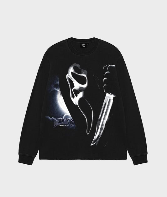 "GHOST KILLS 2.0 " THERMAL CREW NECK