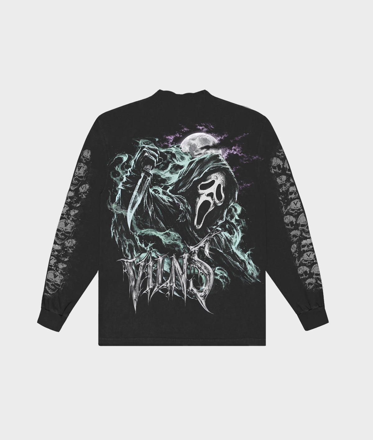 Ghost Kills Long Sleeve - Black
