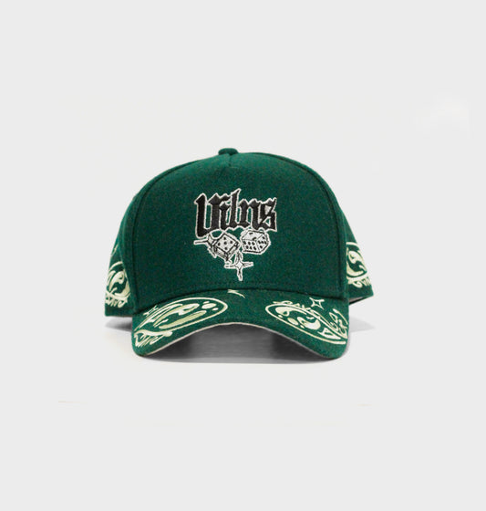 PAISLEY DREAM$ A-Frame (Green)