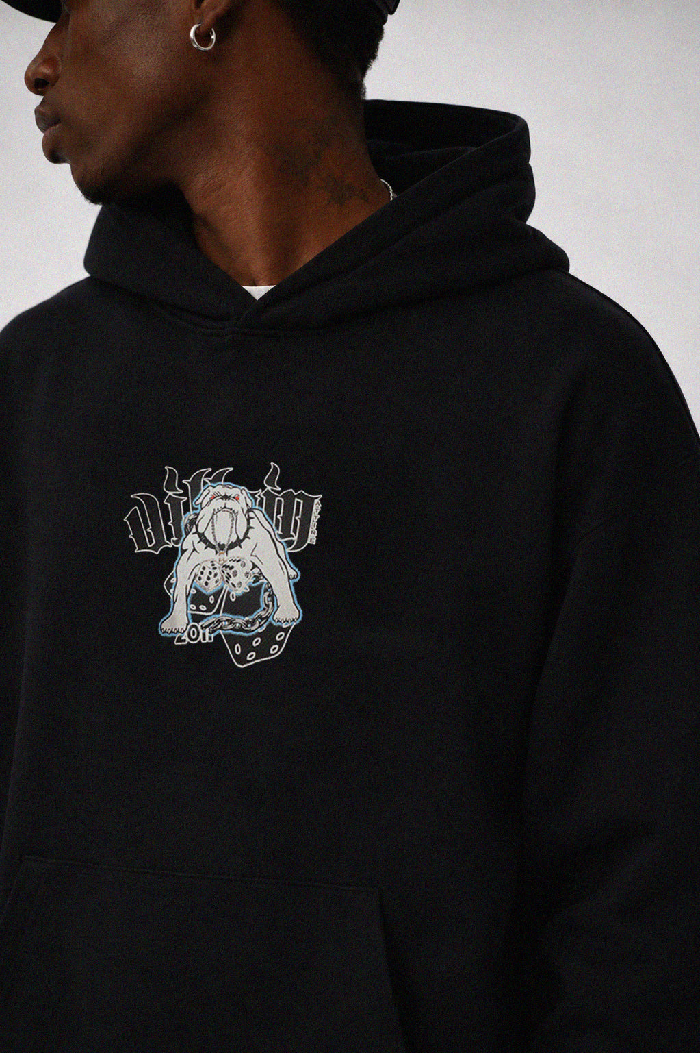 ICE DOGS - PULLOVER HOODIE (Black)