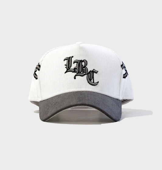"LBC" HAT (WHITE)