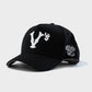 "V'$" Studded A-Frame (Black)