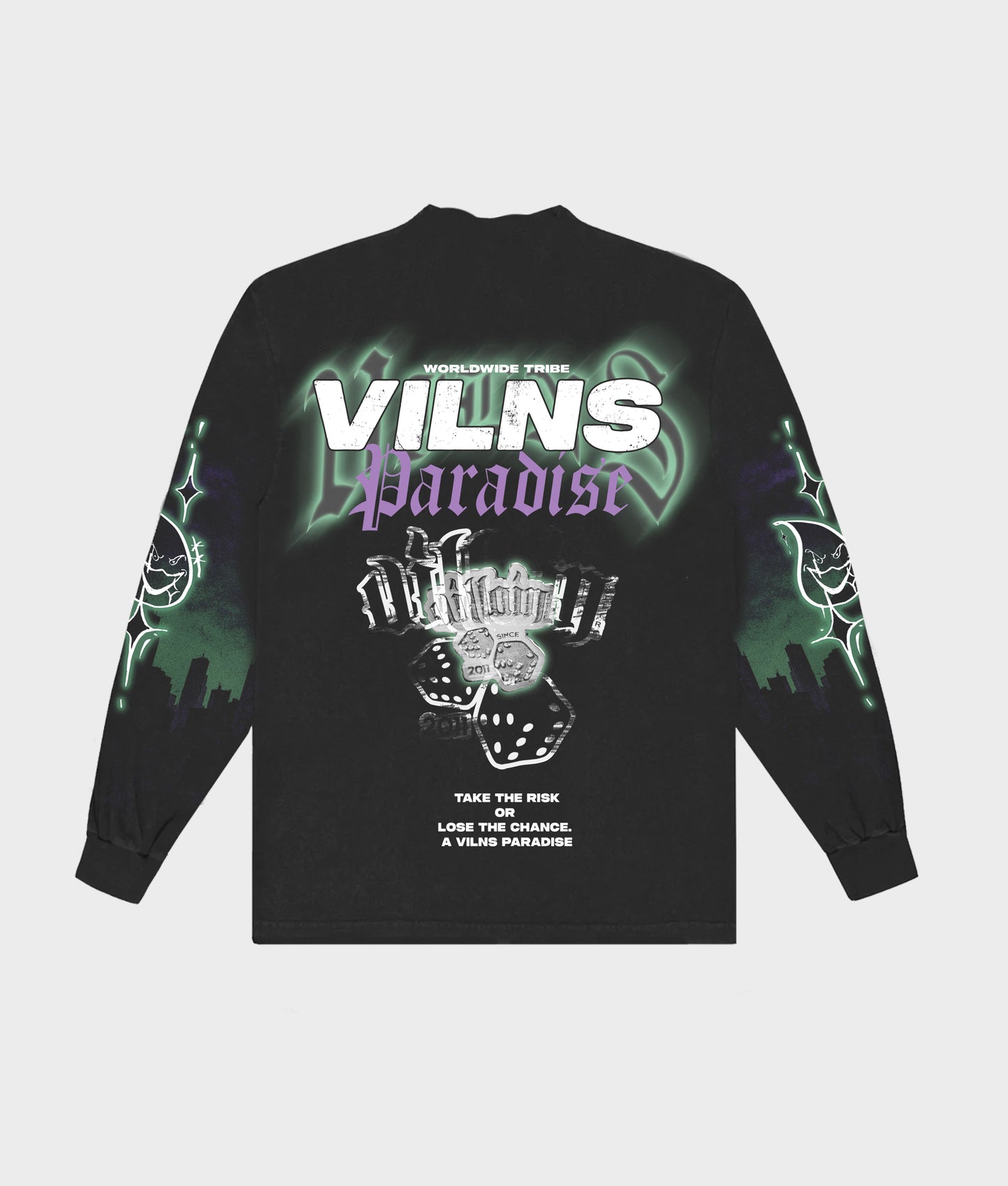 Paradise Long Sleeve (Black)