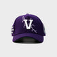 "V" Lightning Hat (Purple)