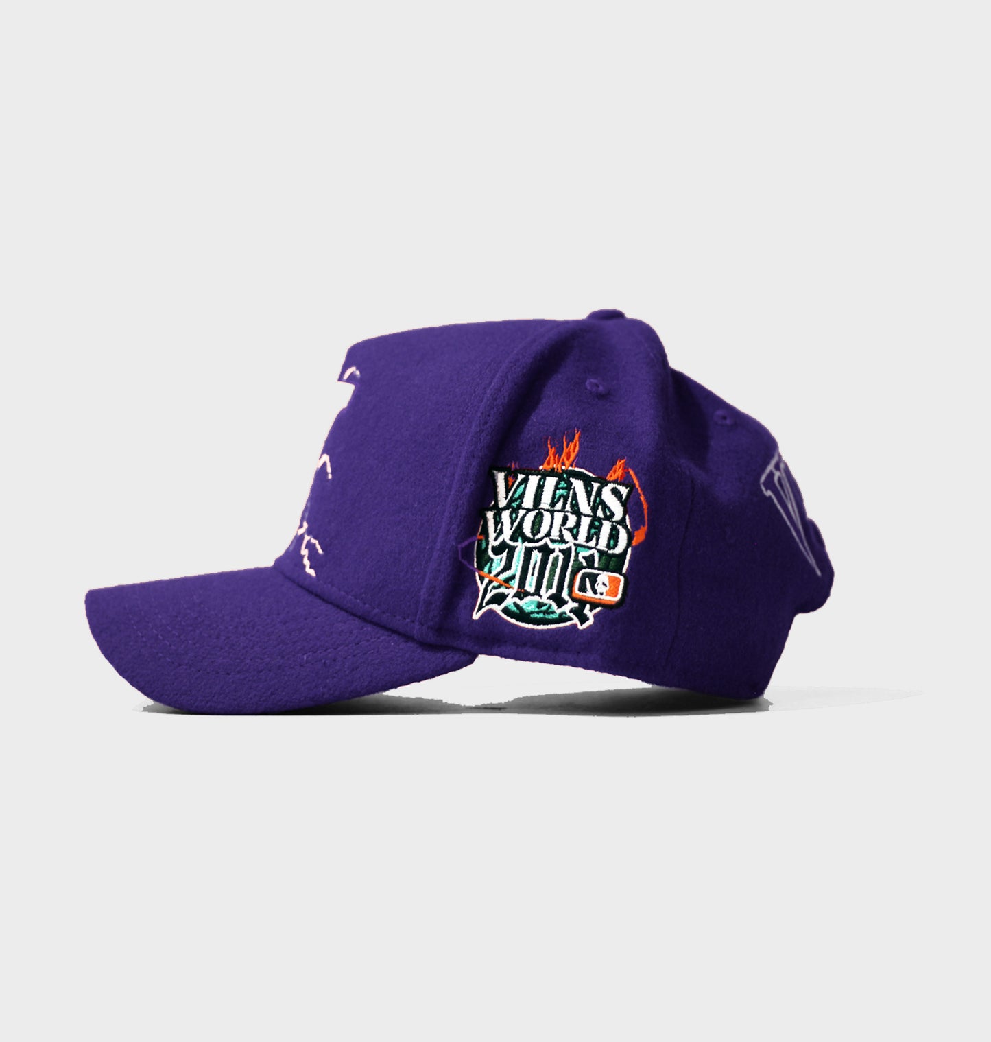 VILN  "V" Lightning Hat (Purple)