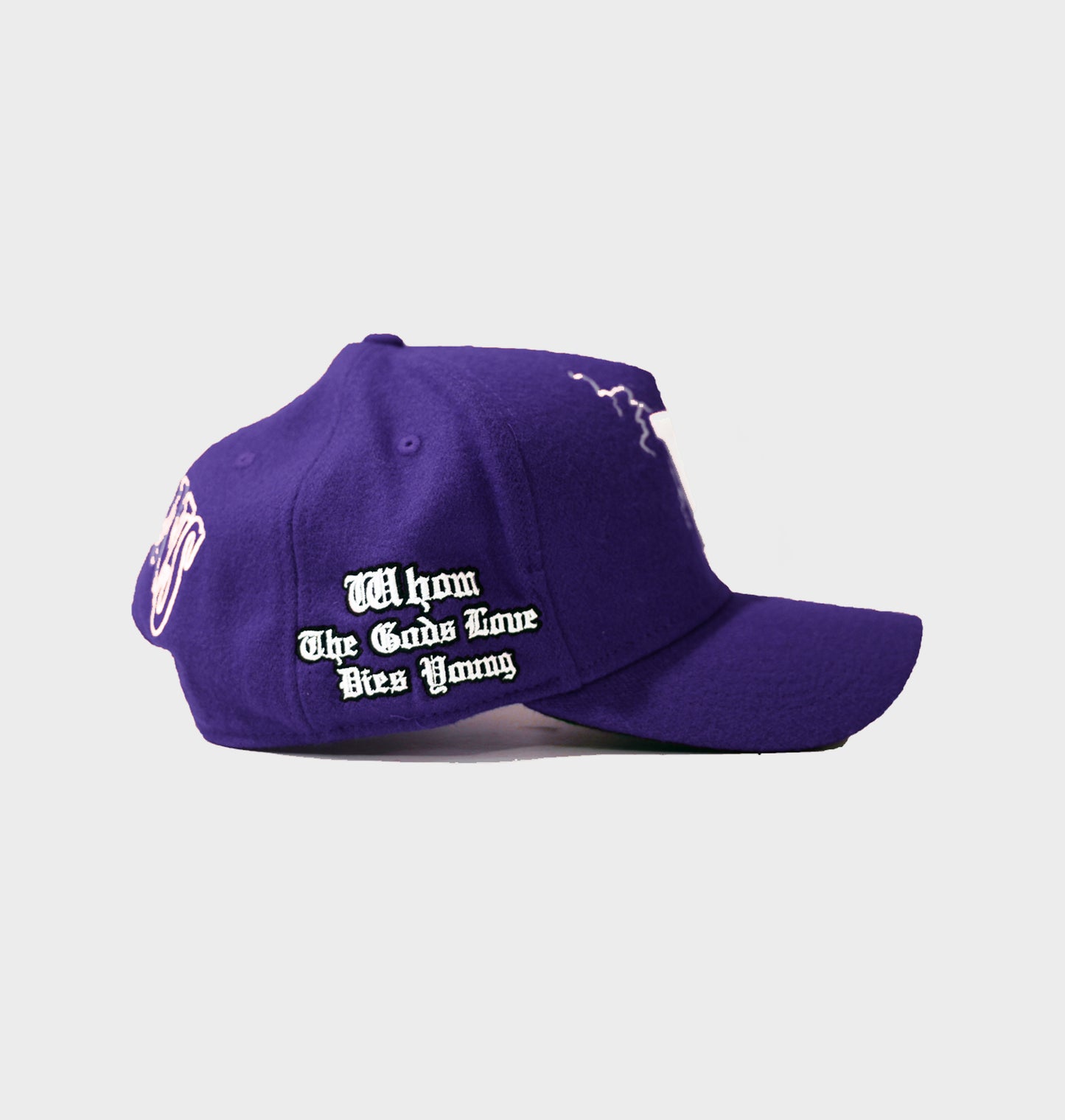 VILN  "V" Lightning Hat (Purple)