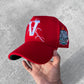 VILN "V" LIGHTNING HAT (RED/GREEN)